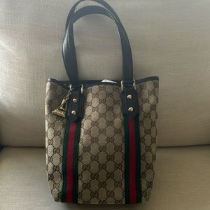 Gucci monogram mini tote
